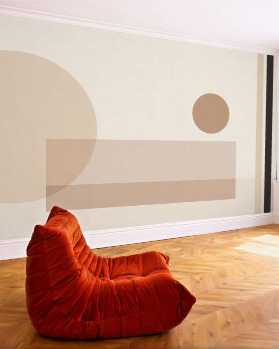 Fototapeta minimalistyczna kompozycja geometryczna