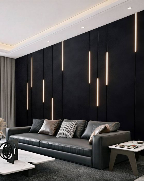 Fototapeta minimalistyczne świetlne linie