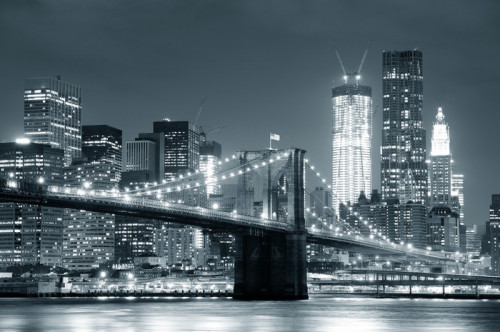Fototapeta New York City Brooklyn Bridge