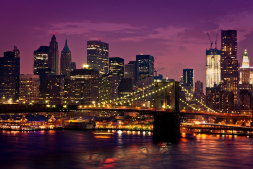 Fototapeta New-york Pont de Brooklyn