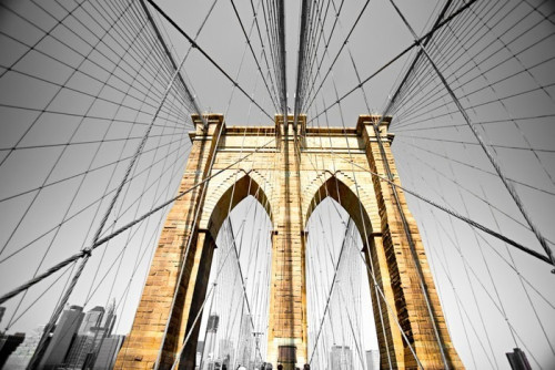 Fototapeta Brooklyn Bridge, Nowy Jork. USA.