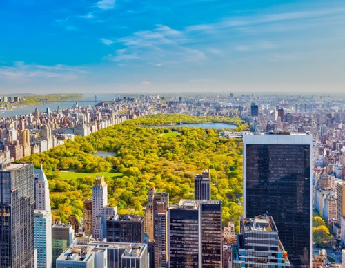 Fototapeta Widok na Central Park, Nowy Jork