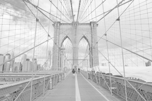 Fototapeta Brooklyn Bridge w Nowym Jorku