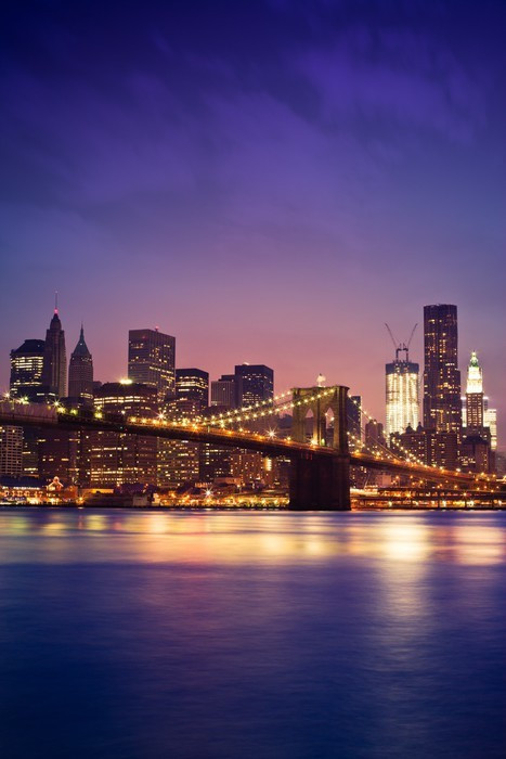 Fototapeta New-york Pont de Brooklyn