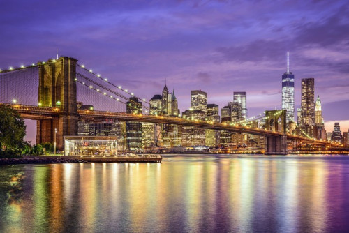 Fototapeta Nowy Jork, USA Skyline na East River