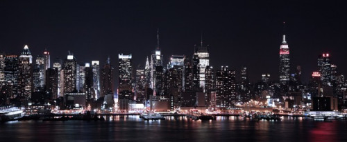 Fototapeta Lights of NY City