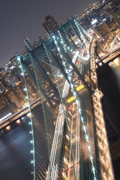 Fototapeta Manhattan Bridge, Nowy Jork, USA