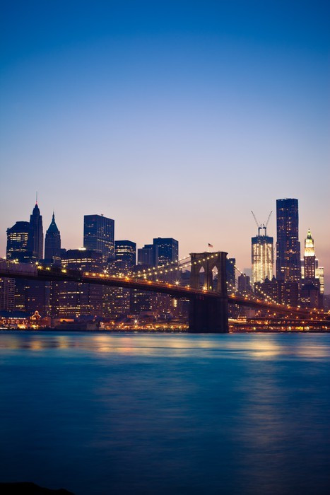 Fototapeta New-york Pont de Brooklyn