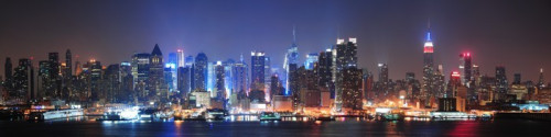 Fototapeta New York City Midtown Manhattan skyline