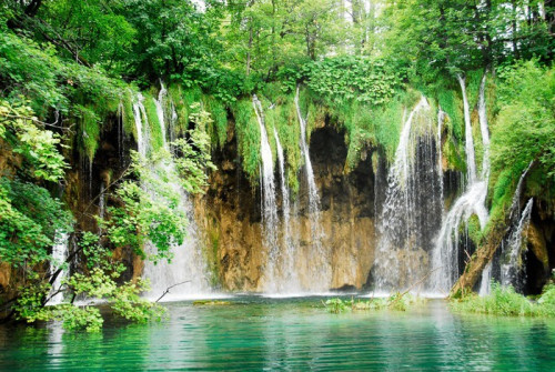 Fototapeta Wodospad w Plitvice National Park, Chorwacja