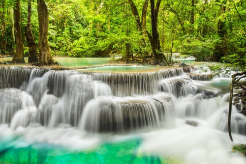 Fototapeta Erawan wodospad w Kanchanaburi Province