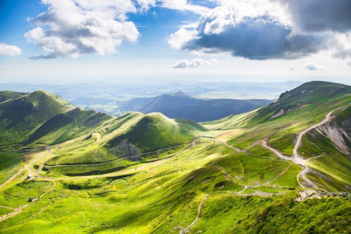 Fototapeta Góry Auvergne