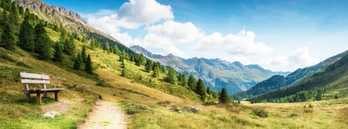 Fototapeta Panorama montano delle dolomiti