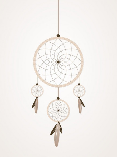 Fototapeta Brown Dreamcatcher