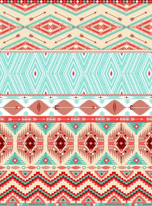 Fototapeta Aztec geometrycznych bez szwu