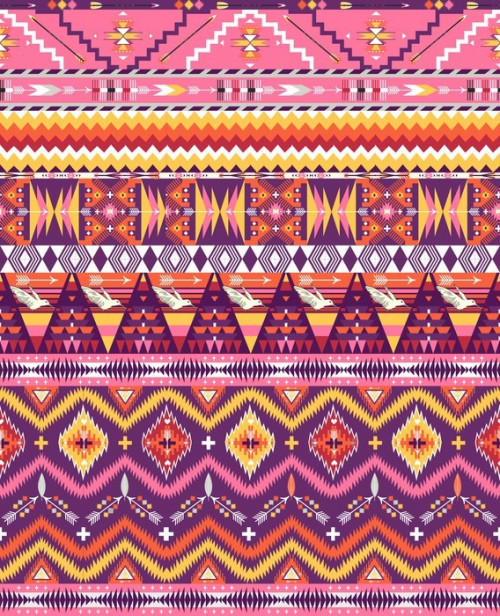 Fototapeta Aztec geometrycznych bez szwu