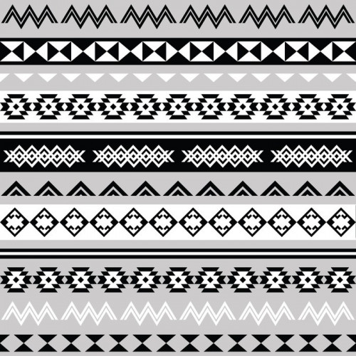 Fototapeta Tribal ethinc ztec szwu