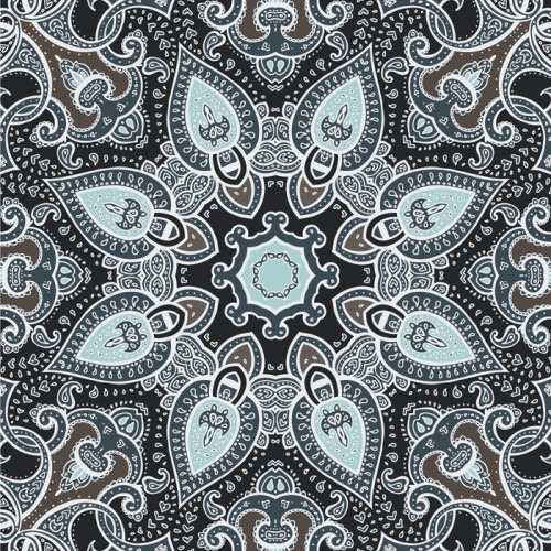 Fototapeta Mandala. Vector pochodzenie etniczne.