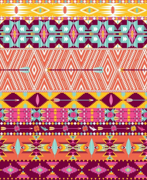 Fototapeta Aztec geometrycznych bez szwu