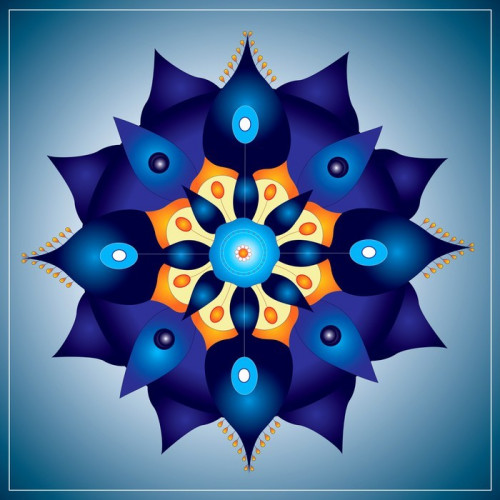 Fototapeta Geometria mandala