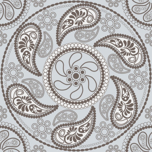 Fototapeta Seamless Patterns Mandala