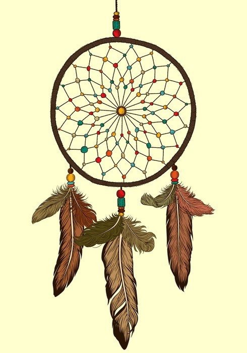 Fototapeta Vector Dream catcher