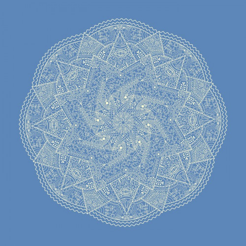 Fototapeta Indian ozdobnych kalejdoskopie mandala