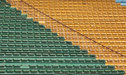 Fototapeta Siedziska stadionowe