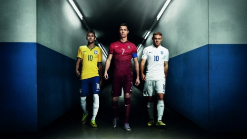 Fototapeta Neymar, Ronaldo, Rooney