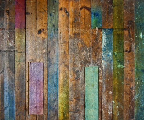 Fototapeta Kolorowe stare drewniane podłogi lub ściany