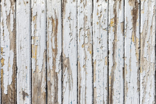 Fototapeta Vintage biały drewniane starego muru