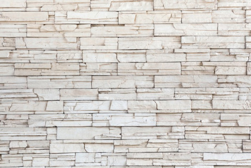 Fototapeta Białe płytki kamienne ściany tekstury cegły