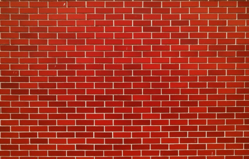Fototapeta Nowoczesna ściana z czerwonej cegły