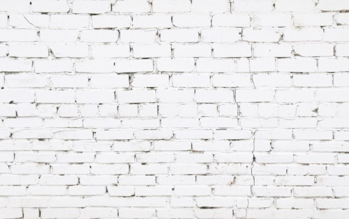 Fototapeta Stary mur ceglany z białych cegieł