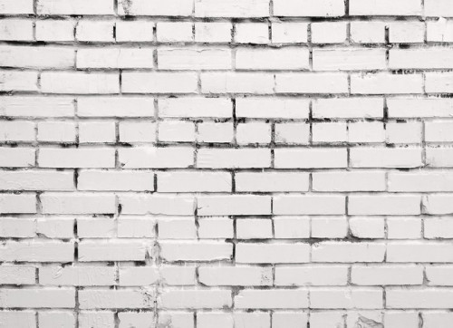 Fototapeta Białe cegły ściany tekstury lub tła