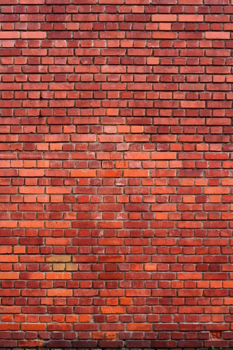 Fototapeta Czerwony mur z cegły