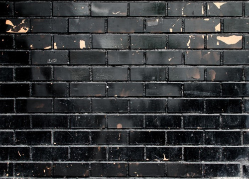Fototapeta Grunge tekstury ścian cegła czarny
