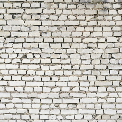 Fototapeta Stary biały mur ceglany fragment