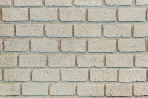 Fototapeta Beżowy wzór ceglany mur