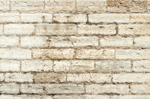 Fototapeta Tekstury starego zrujnowanego białym murem