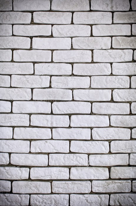 Fototapeta Tło białe cegły ściany tekstury