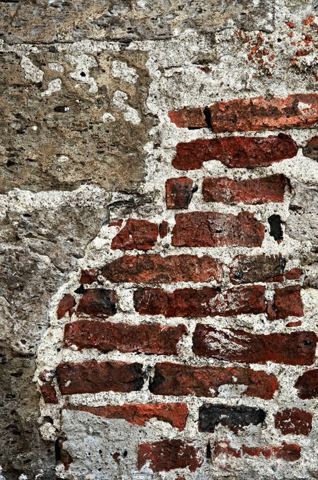 Fototapeta Grunge tle ściany z cegły