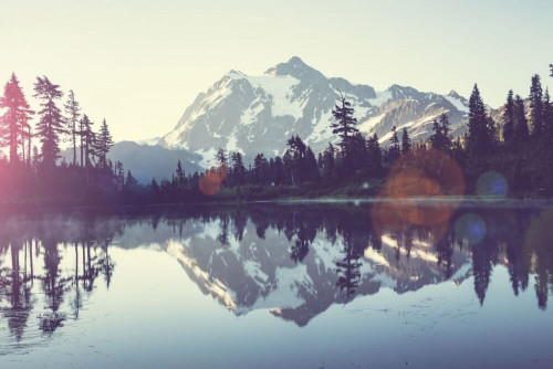 Fototapeta Góra Shuksan, Waszyngton