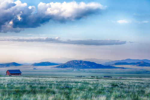 Fototapeta Niebo, naturalny krajobraz i Natura