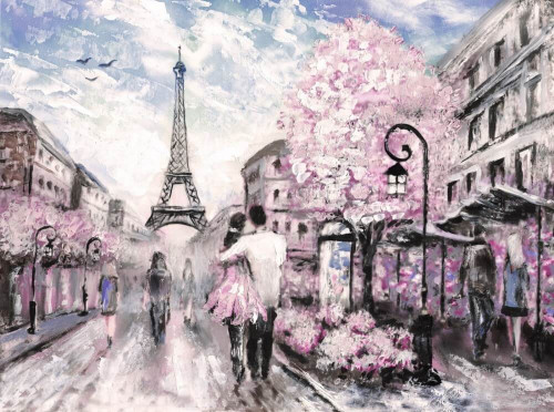 Fototapeta Paryż w stylu Art