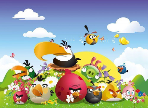 Fototapeta Angry birds