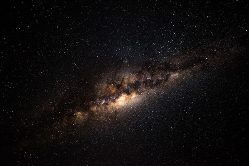 Fototapeta Galaktyka, niebo i czarny