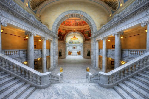 Fototapeta Wnętrze Kapitolu, w stanie Utah