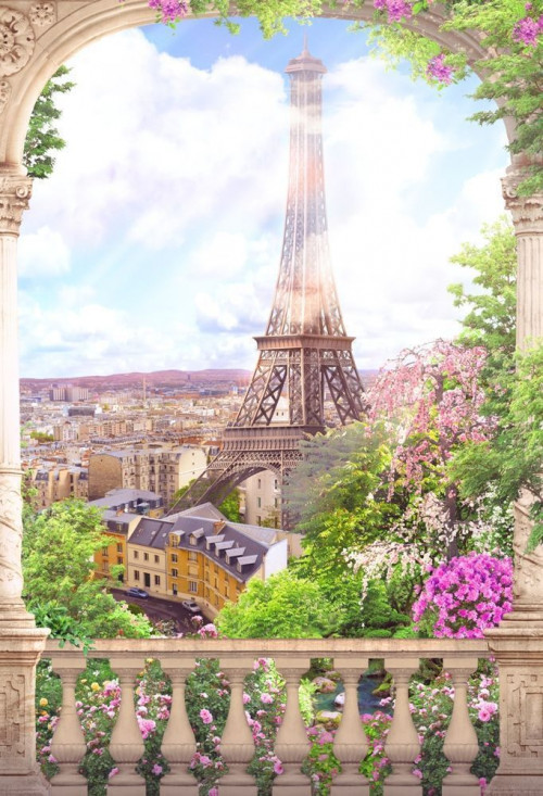 Fototapeta Widok na Paryż