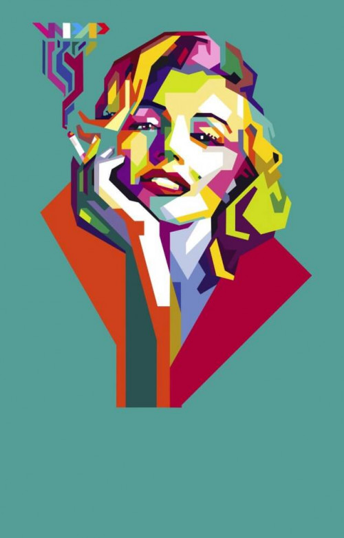 Fototapeta Marilyn Monroe z papierosem